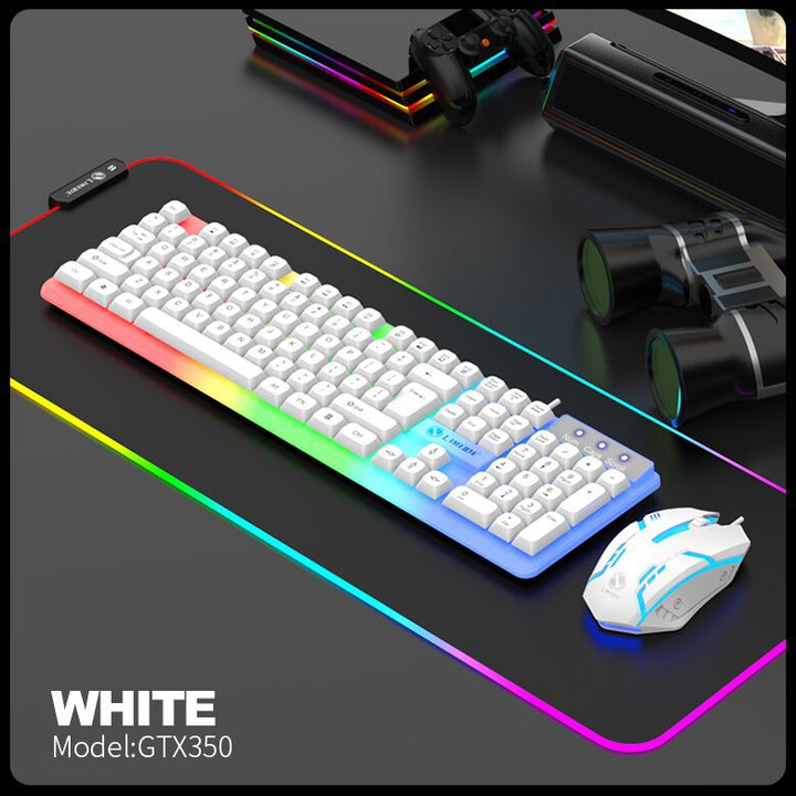 RGB Touch-Sensitive Gaming Keyboard with Precision Mouse Stornfield