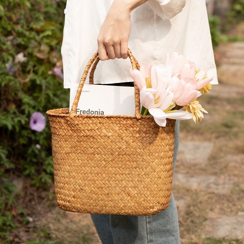 Handwoven Decorative Plant Basket Stornfield