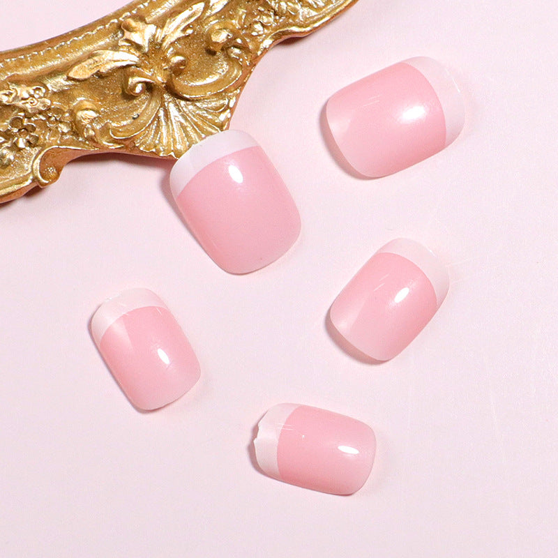 Premium French Tip Press-On Nails Stornfield
