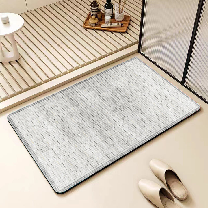 Modern Abstract Bathroom Mat