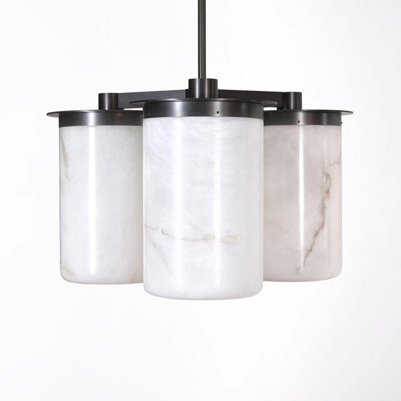 Modern Elegant Three-Bulb Pendant Light