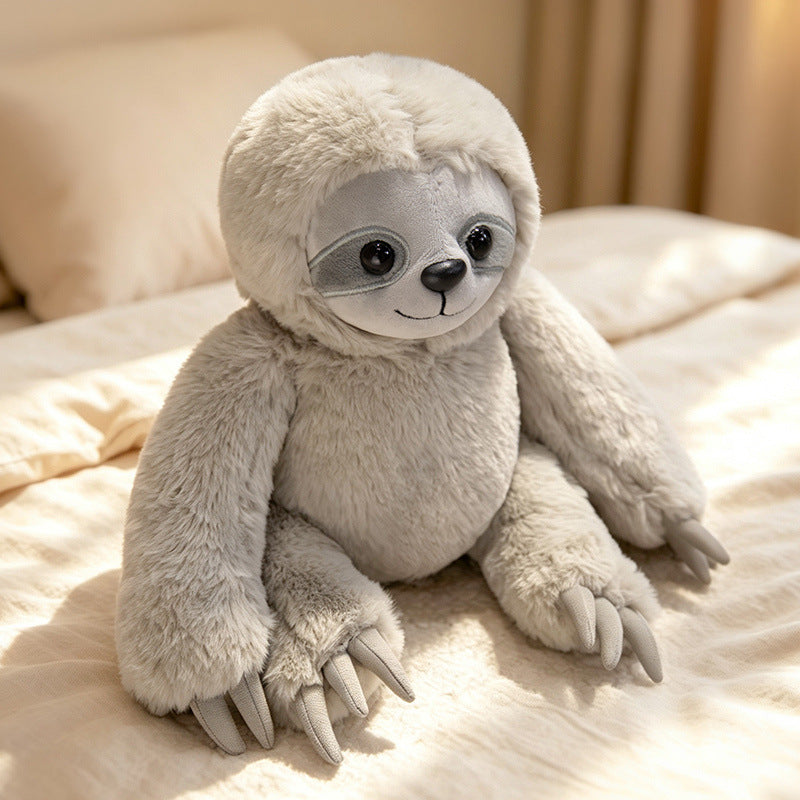 Plush Lifelike Crawling Sloth Cuddle Pillow Stornfield