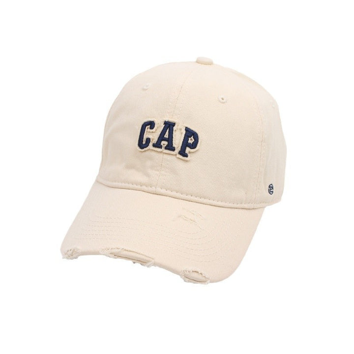 Women's Distressed Cotton Baseball Cap Stornfield