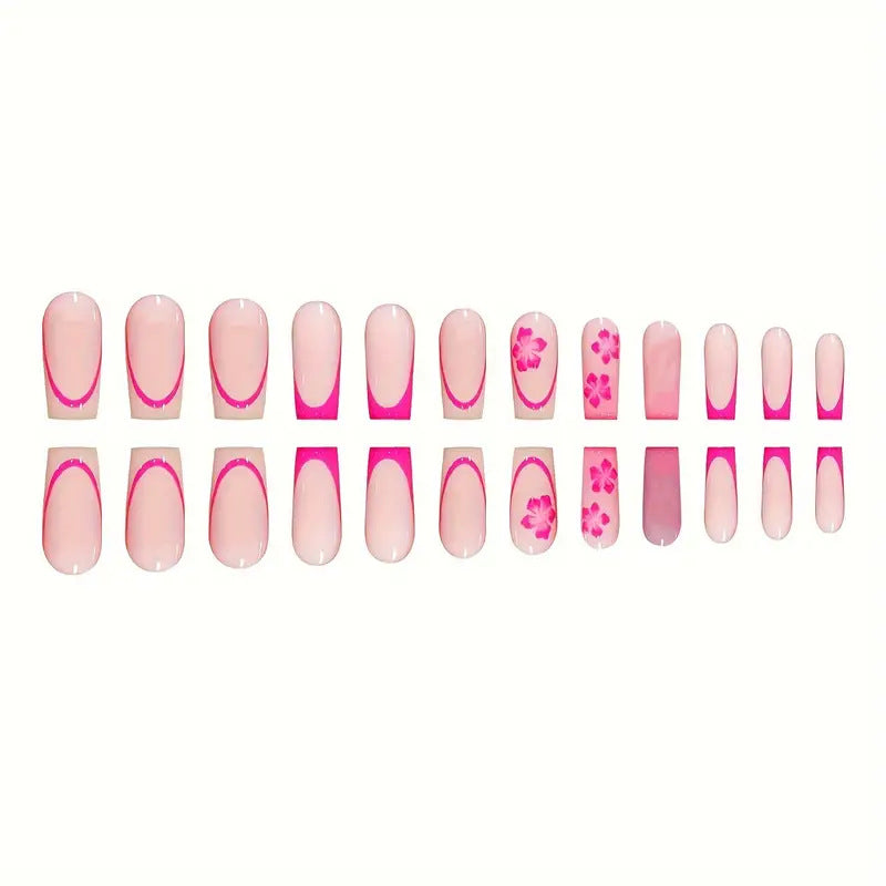 Artistic Floral Design Press-On Nails Stornfield 1787368885