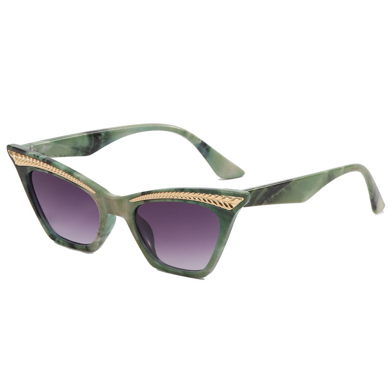 Ladies Cat-Eye Sunglasses with Luxurious Detail Stornfield