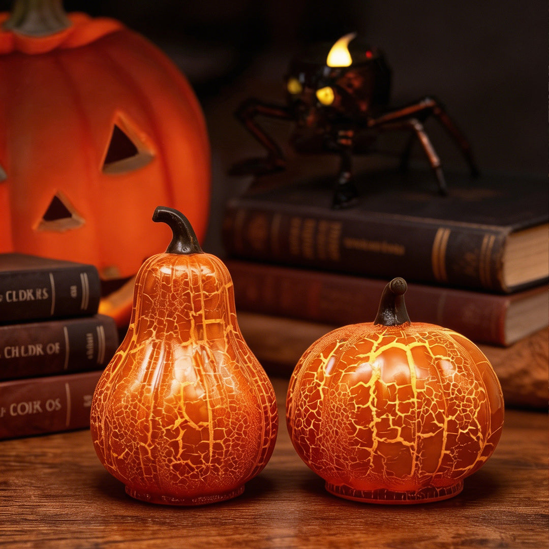 Decorative Pumpkin Lamp Stornfield