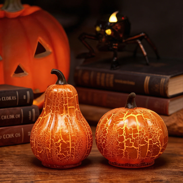 Decorative Pumpkin Lamp Stornfield