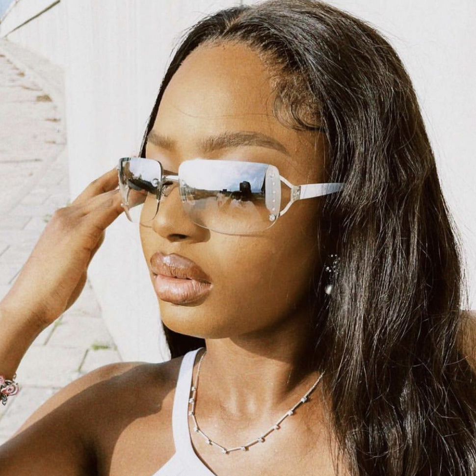 Ladies extravagant sunglasses in modern design with fine accents Stornfield