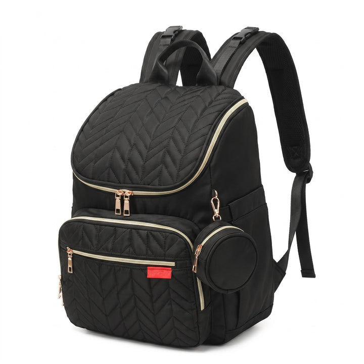 Elegant Multi-Functional Quilted Backpack Stornfield