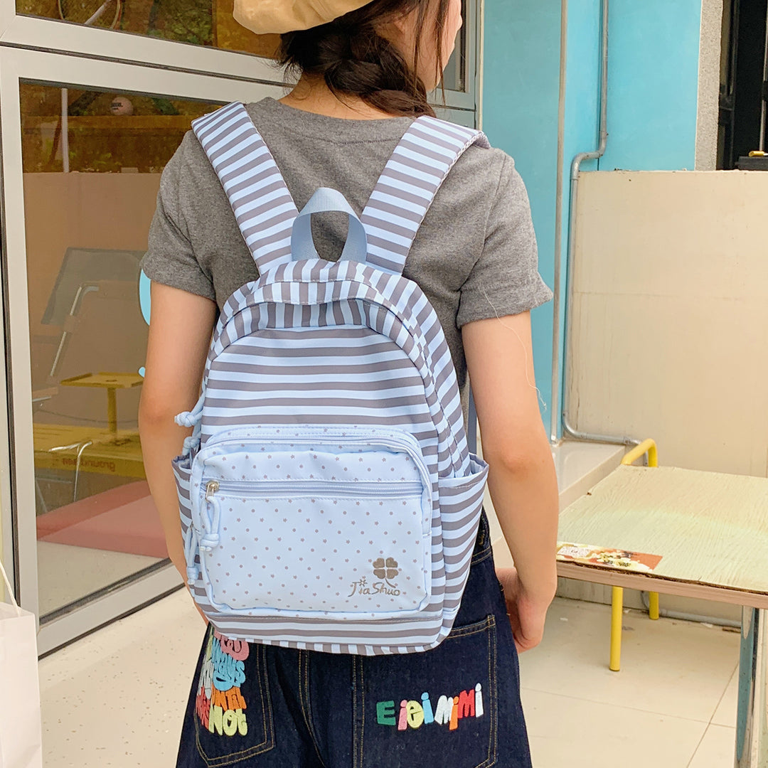 Lightweight Multi-Functional Striped Backpack Stornfield