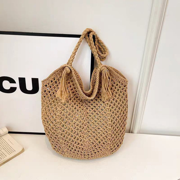 Handcrafted mesh tote bag Stornfield