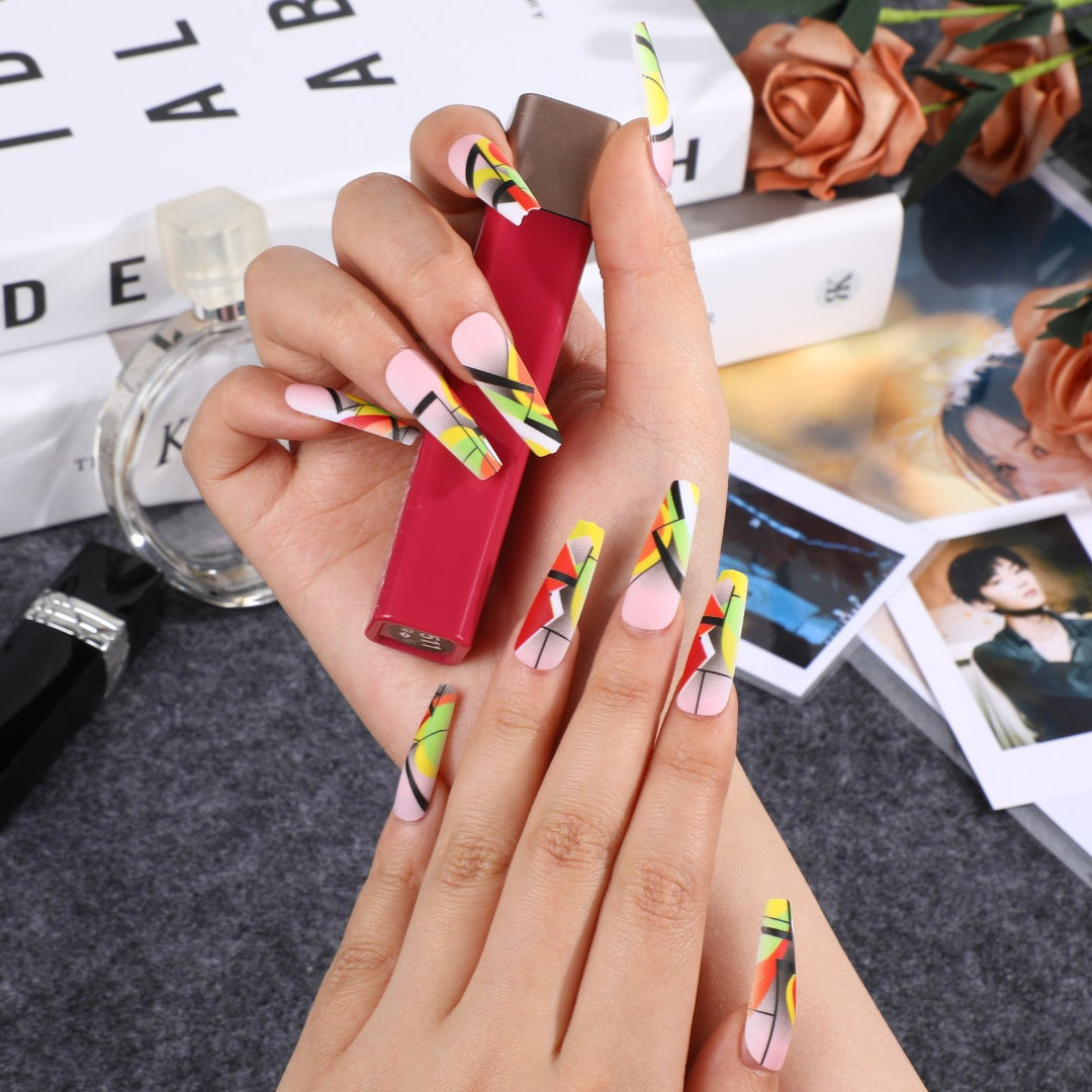 Creative artificial nails in modern 3D design Stornfield