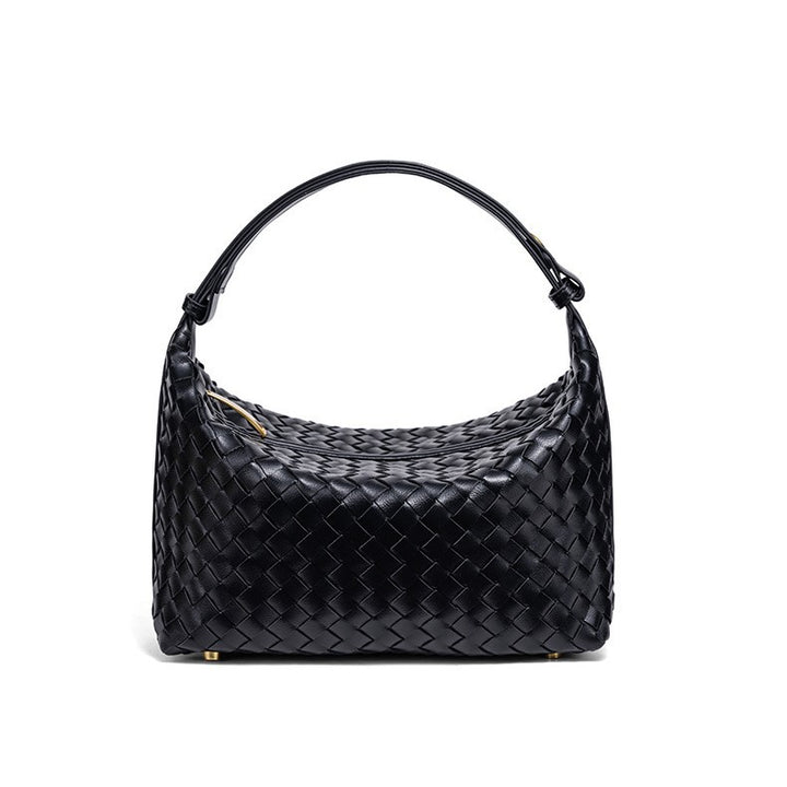 Braided Vegan Leather Shoulder Bag Stornfield