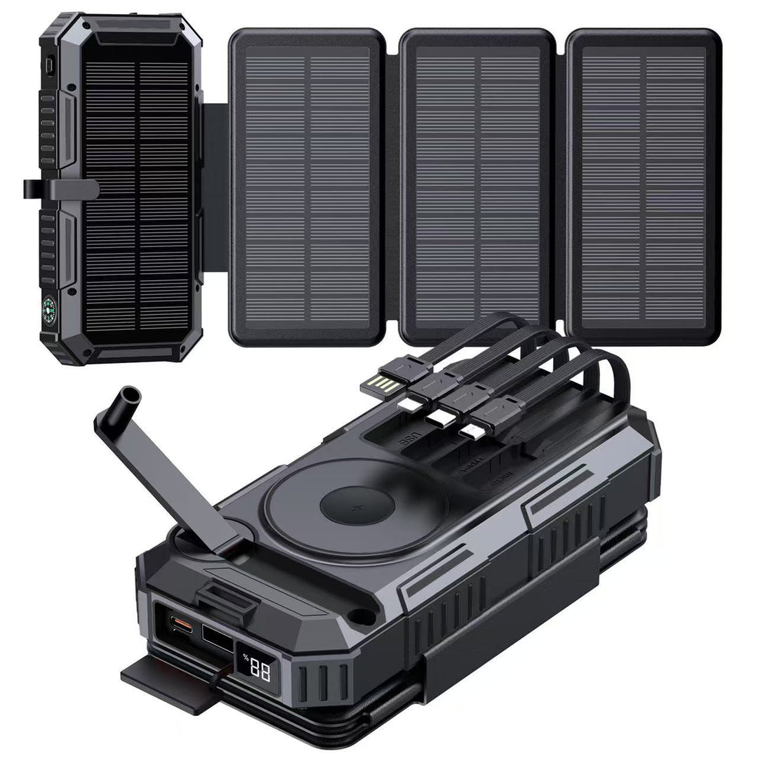 Solar Powerbank with Wireless Charging Function by Stornfield