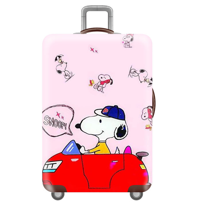 Unisex children's suitcase with reinforced hard shell, telescopic handle and Kuromi motif Stornfield