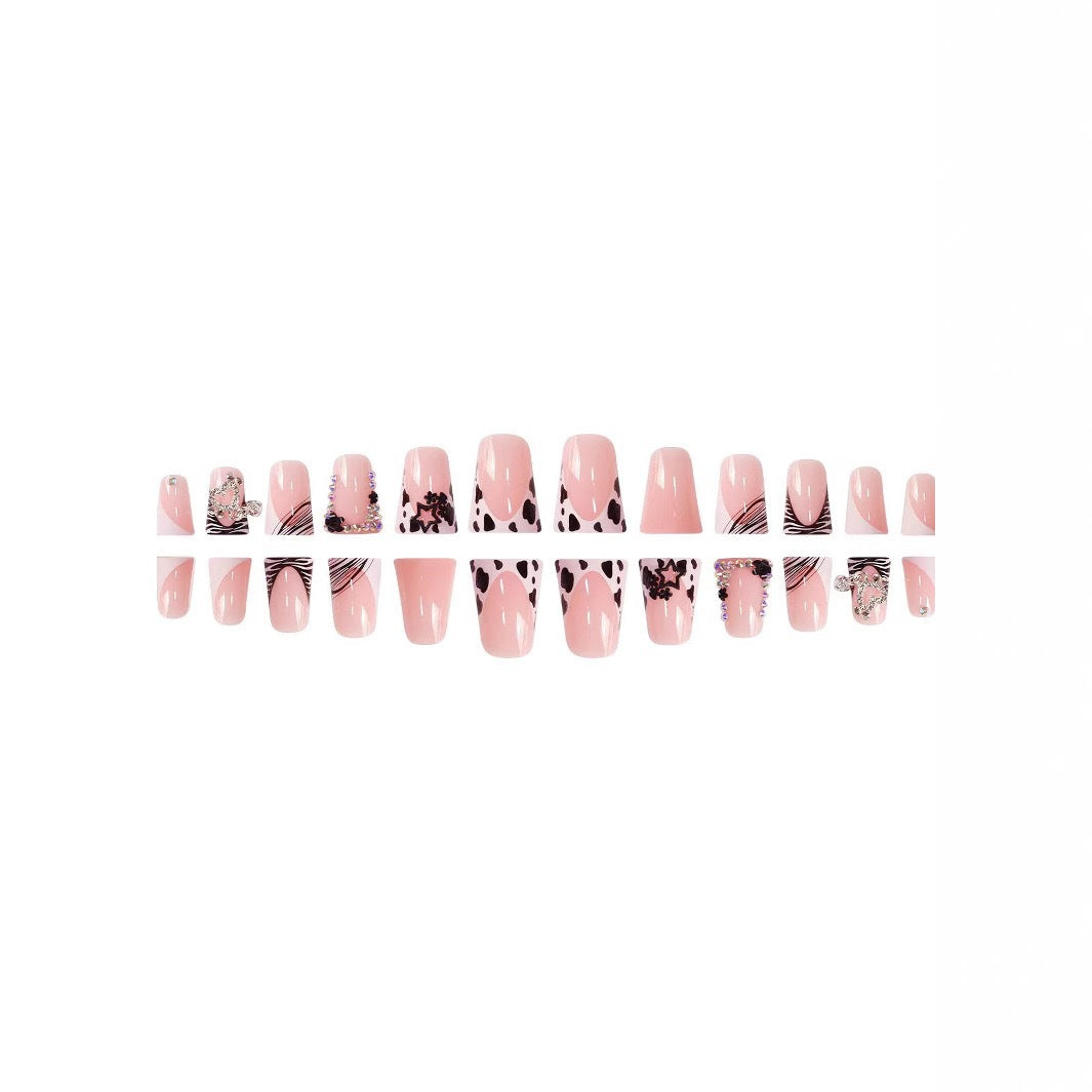 Glamorous 3D Rhinestone Nail Art Extensions Stornfield