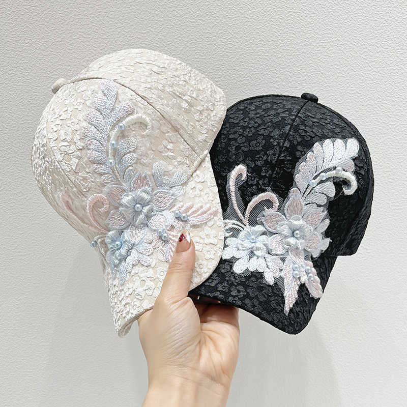 Women's Embroidered Lace Baseball Cap Stornfield