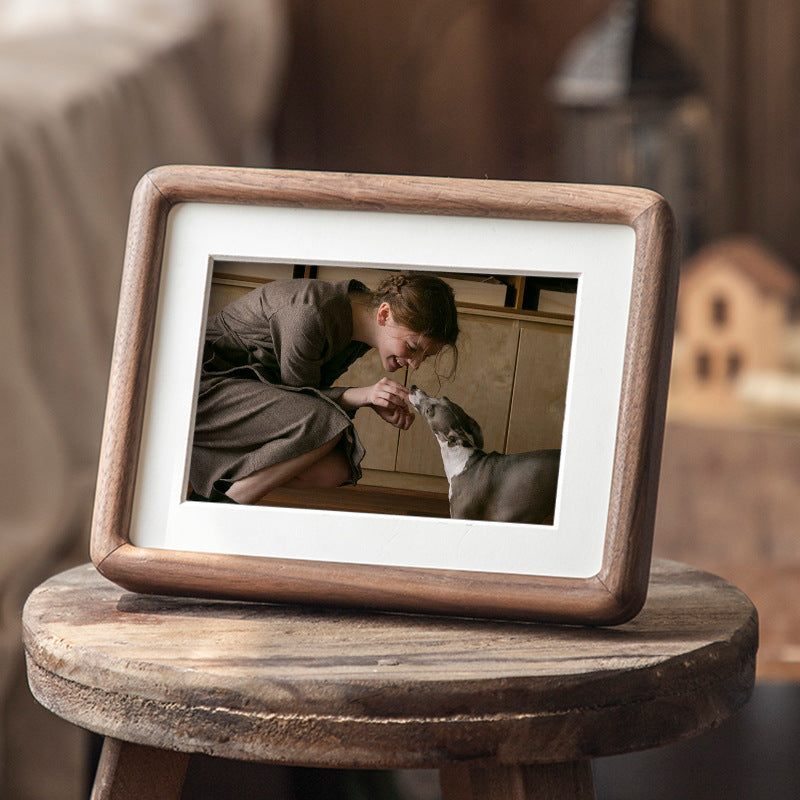 Elegant Wooden Picture Frame for Wall Display