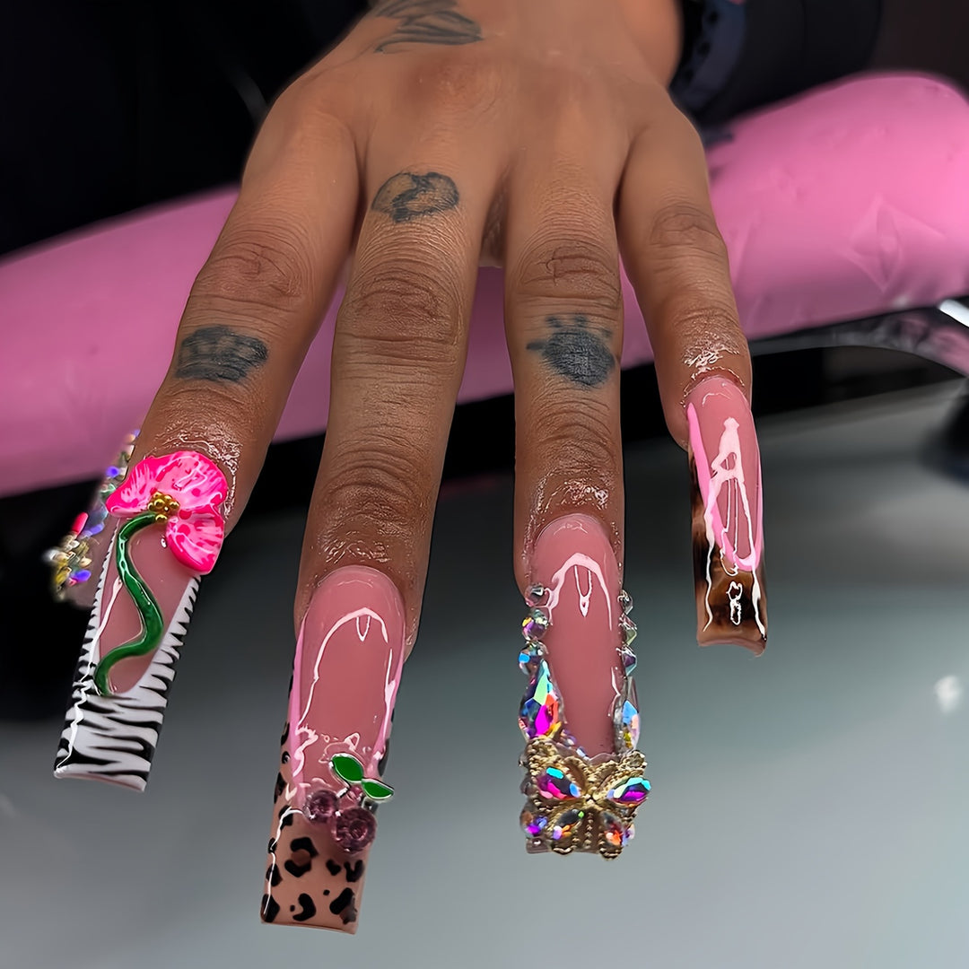 Decorative 3D Nail Extension Set Stornfield