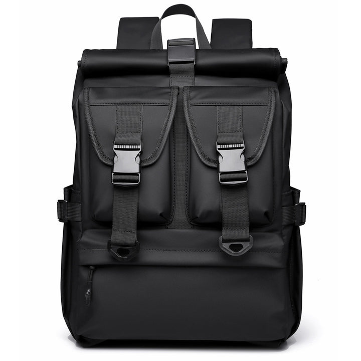 Versatile High-Capacity Roll-Top Backpack Stornfield