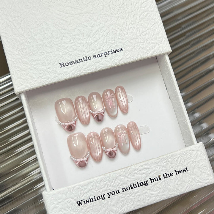 Romantic Press-On Nail Set