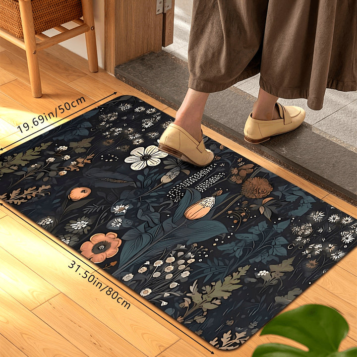 Artistic Mandala Design Bath Mat