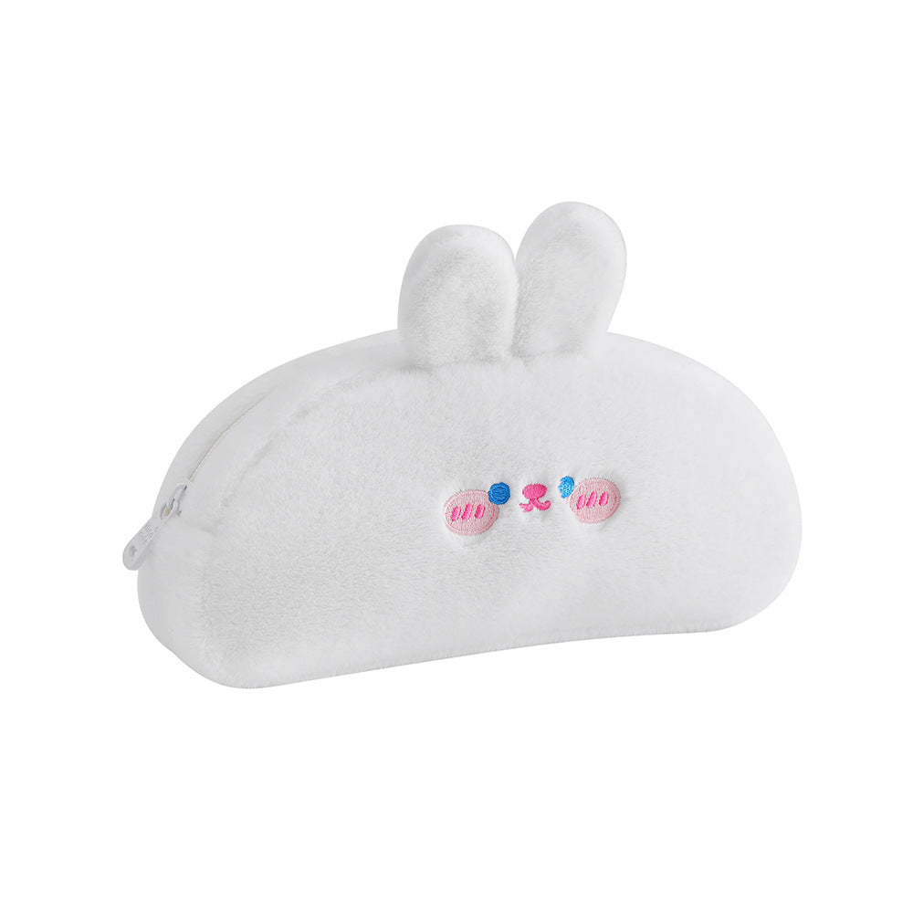 Cute Bear-Shaped Plush Pencil Case Stornfield