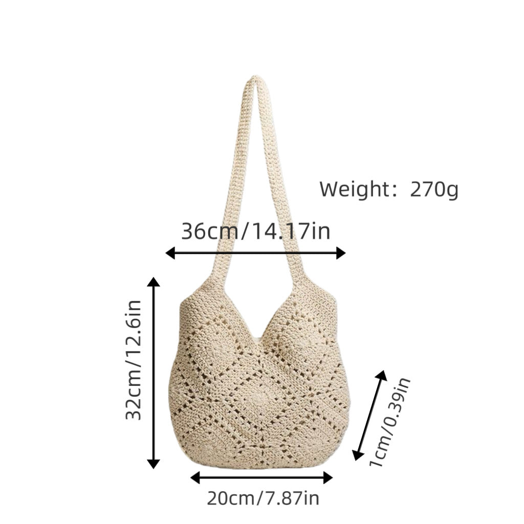 Hand-crocheted tote bag Stornfield