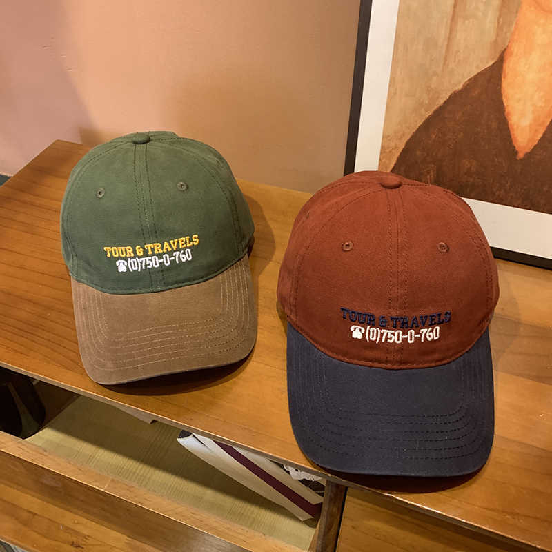 Men's Casual Travel-Themed Baseball Cap Stornfield