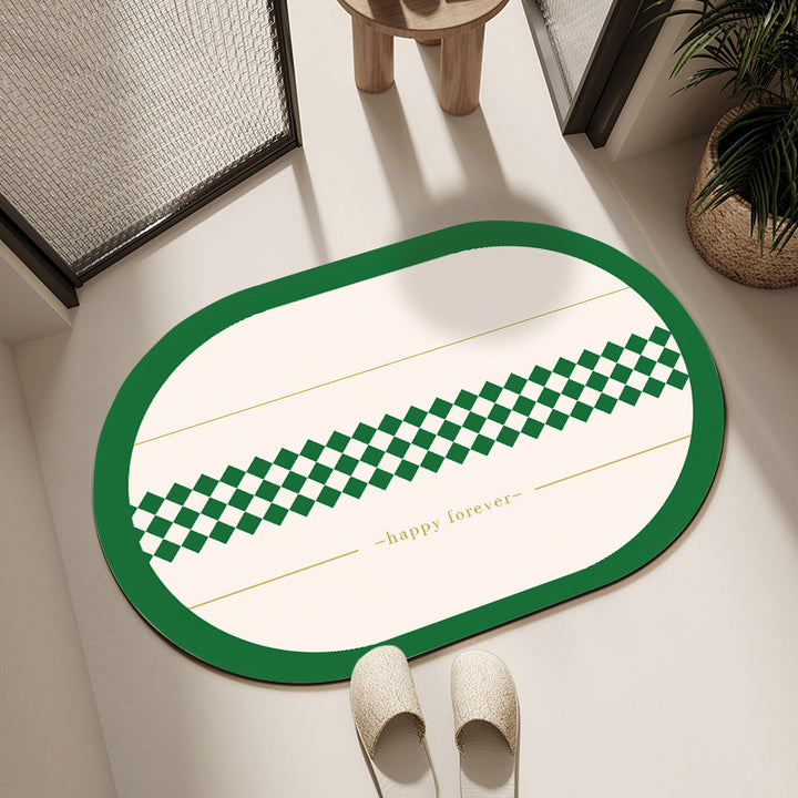 Cheerful Decorative Entrance Mat Stornfield