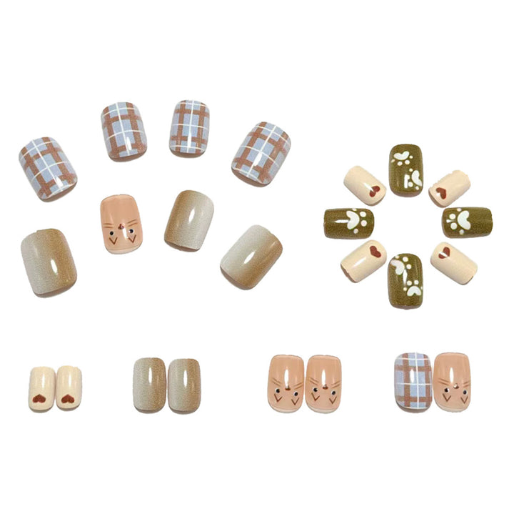 Fun Animal Design Artificial Nails Stornfield