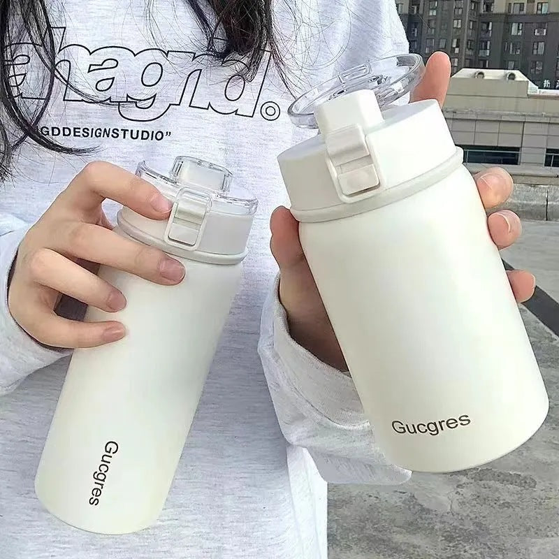 Women's vacuum flask with practical flip top and ergonomic design Stornfield