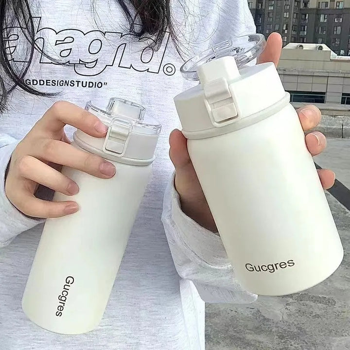 Women's vacuum flask with practical flip top and ergonomic design Stornfield