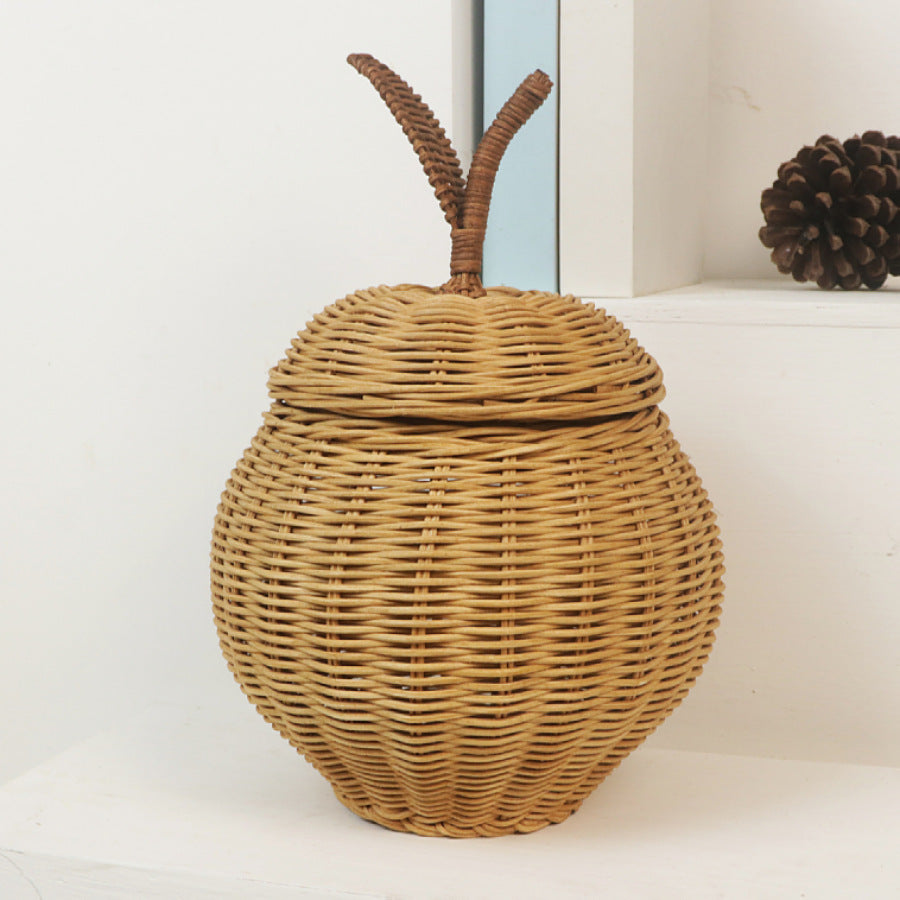 Decorative Woven Storage Container with Lid Stornfield