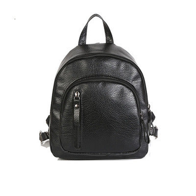 Structured Leather Mini Backpack Stornfield