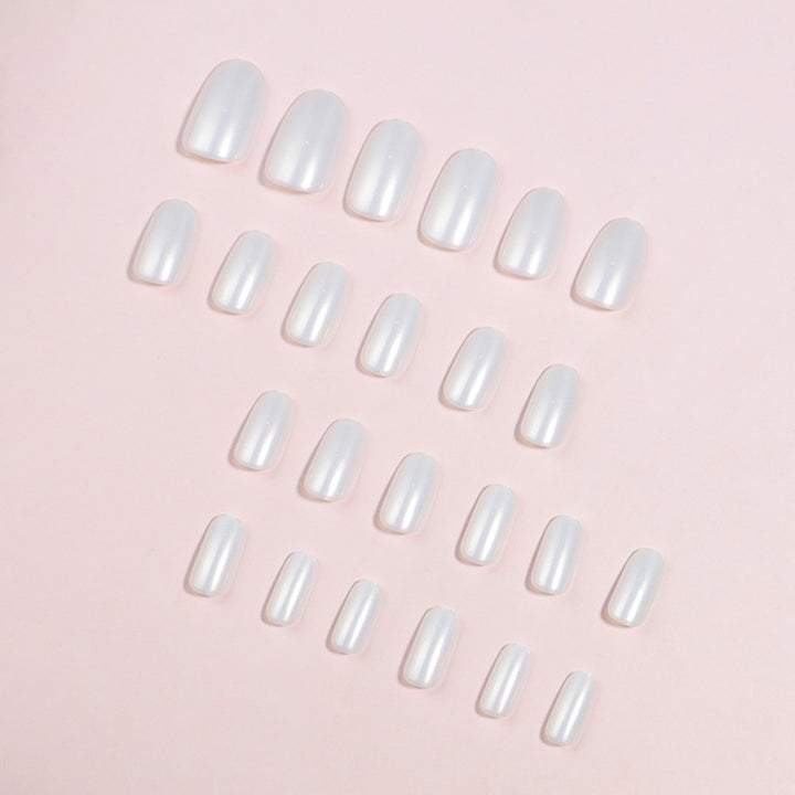 Glossy French Press-On Nail Set with Elegant Finish Stornfield