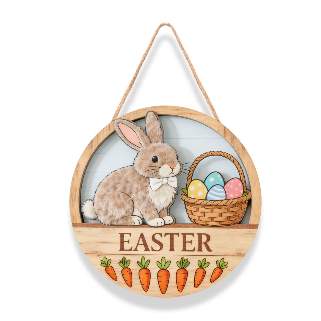 Decorative Easter-Themed Wall Hanging Sign