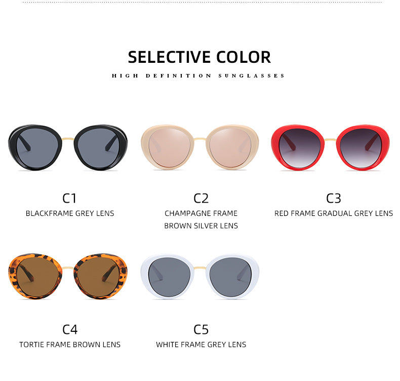 Women's Vintage Sunglasses in Elegant Shield Design Stornfield