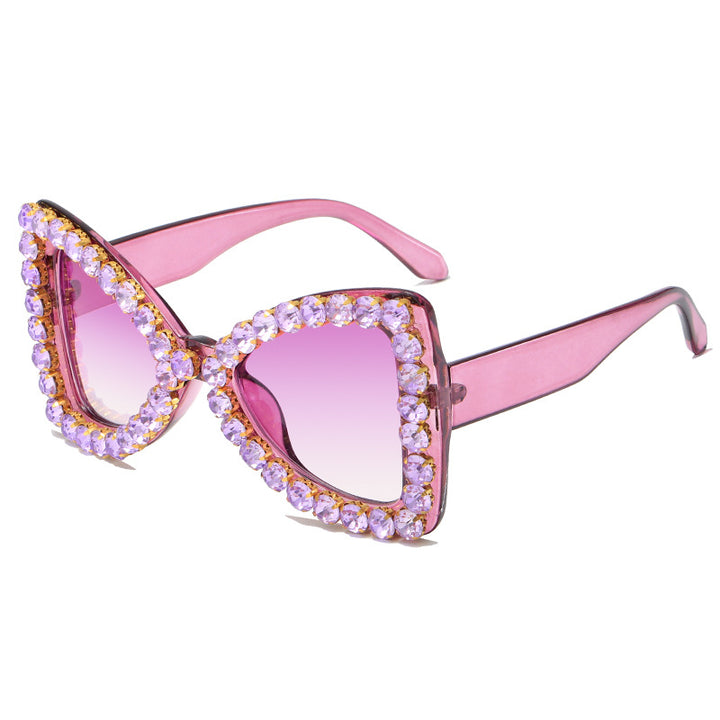 Ladies Glamorous Sunglasses with Crystal Decoration Stornfield
