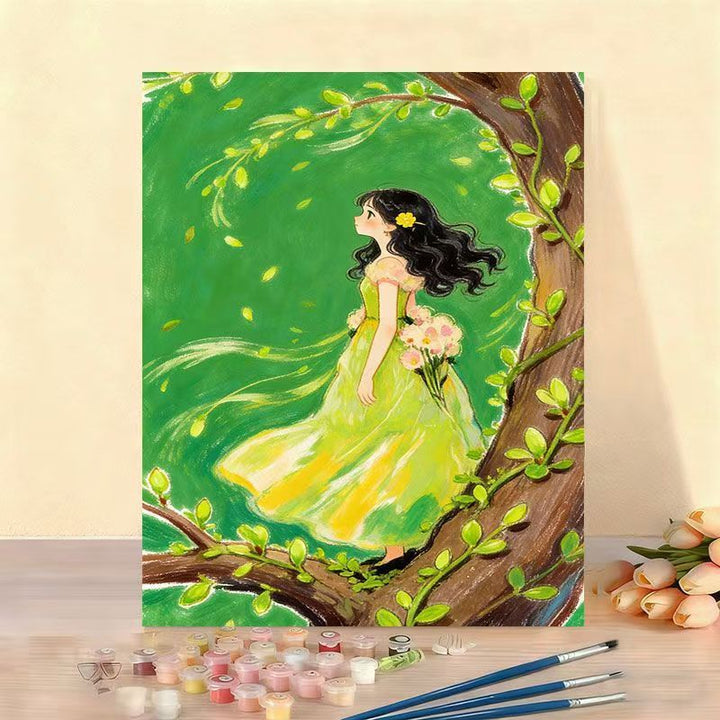 DIY Fairy Tale Canvas Painting Kit Stornfield