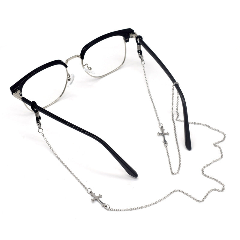 Stylish Cross-Designed Eyewear Chain Stornfield