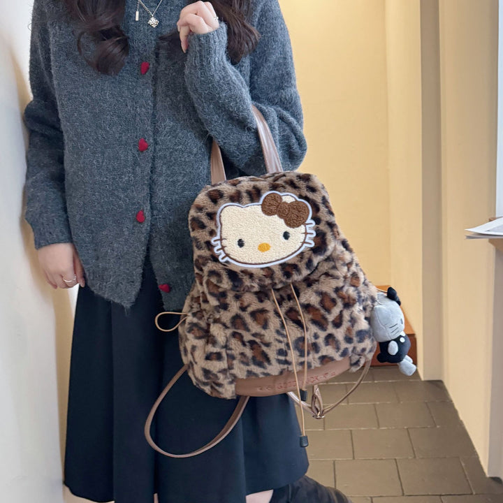 Cute Animal-Themed Plush Backpack Stornfield