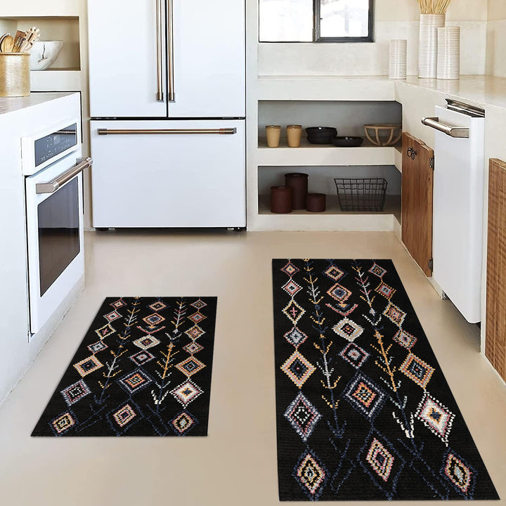 Vintage-Inspired Kitchen Mat Set Stornfield