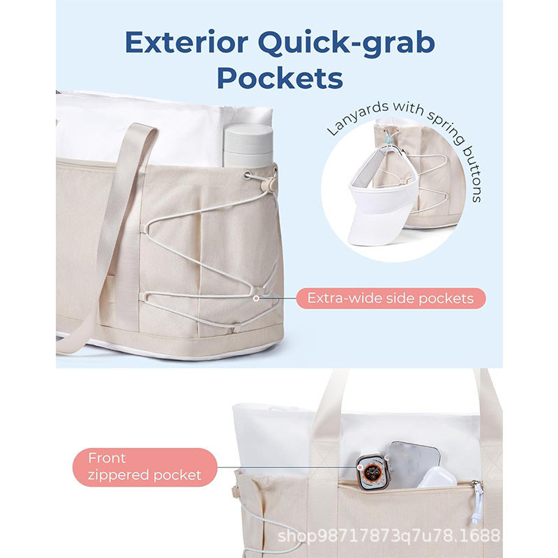 Multifunctional shopping bag with insulated compartments Stornfield