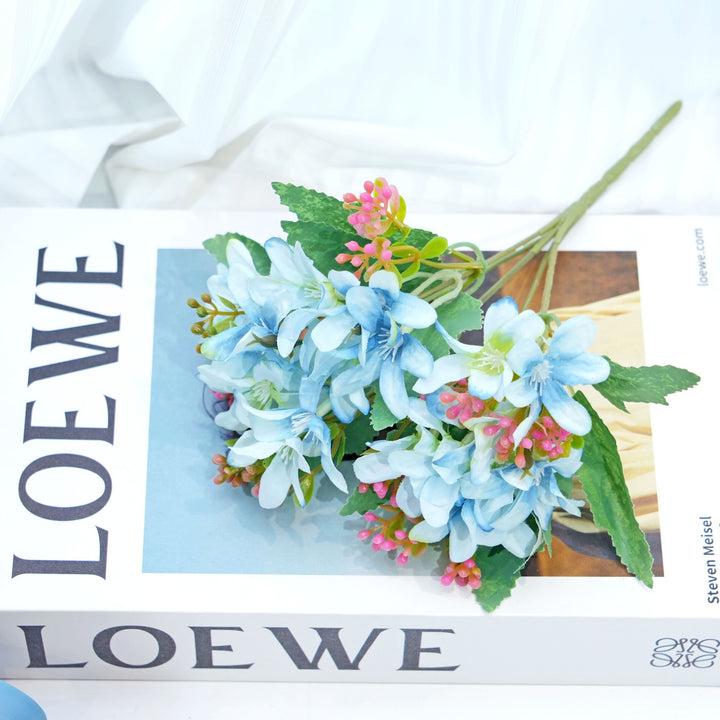Lifelike Mixed Floral Arrangement