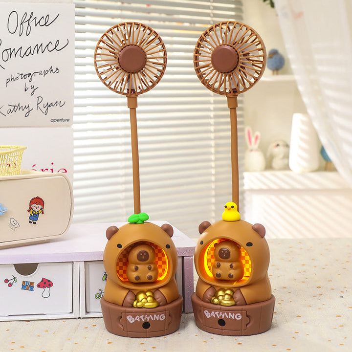 Women's Portable Mini Fan in Cute Bear Design Stornfield