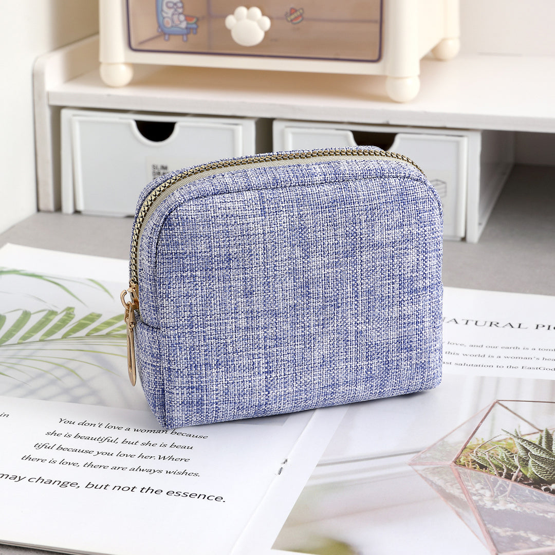 Compact Zippered Coin Purse