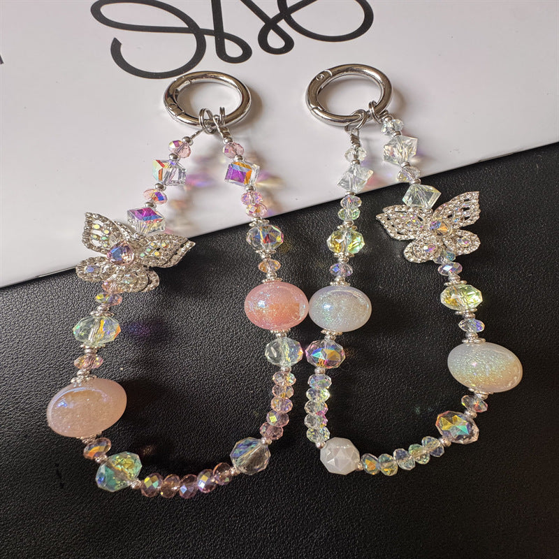 Sparkling Butterfly Charm Keychain Stornfield