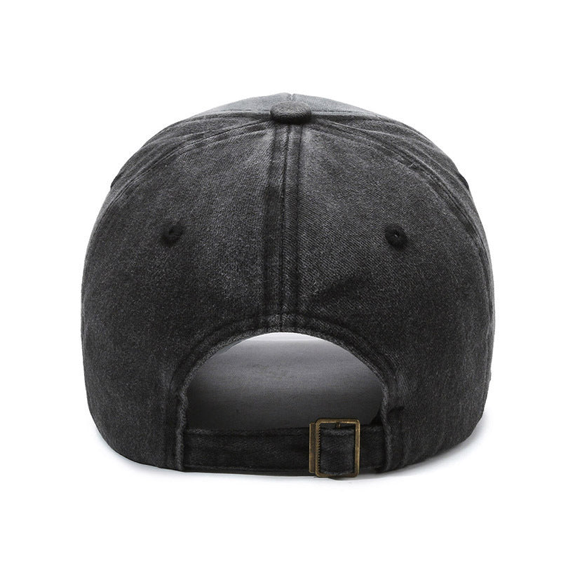 Men's Distressed Cotton Graphic Baseball Cap Stornfield