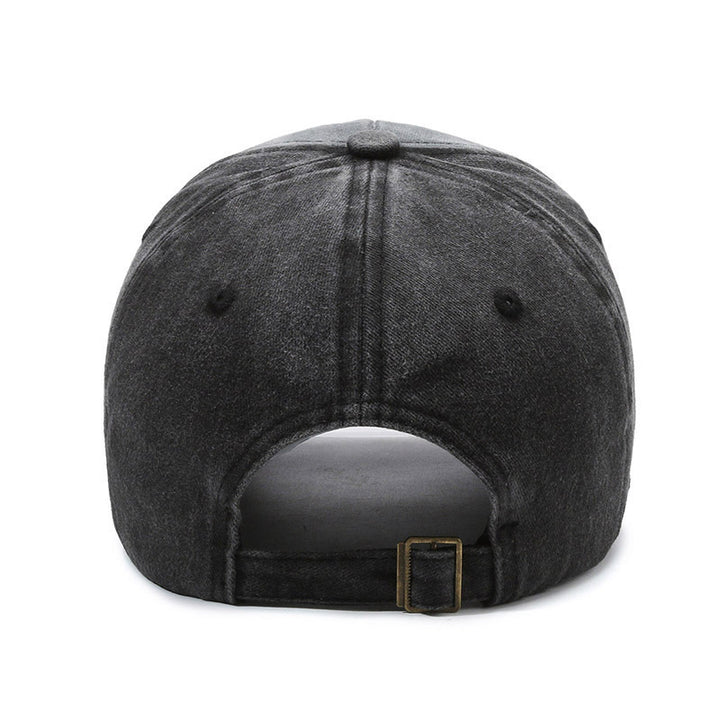 Men's Distressed Cotton Graphic Baseball Cap Stornfield